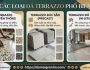 Các loại đá Terrazzo phổ biến: truyền thống, đúc sẵn và đổ tại chỗ